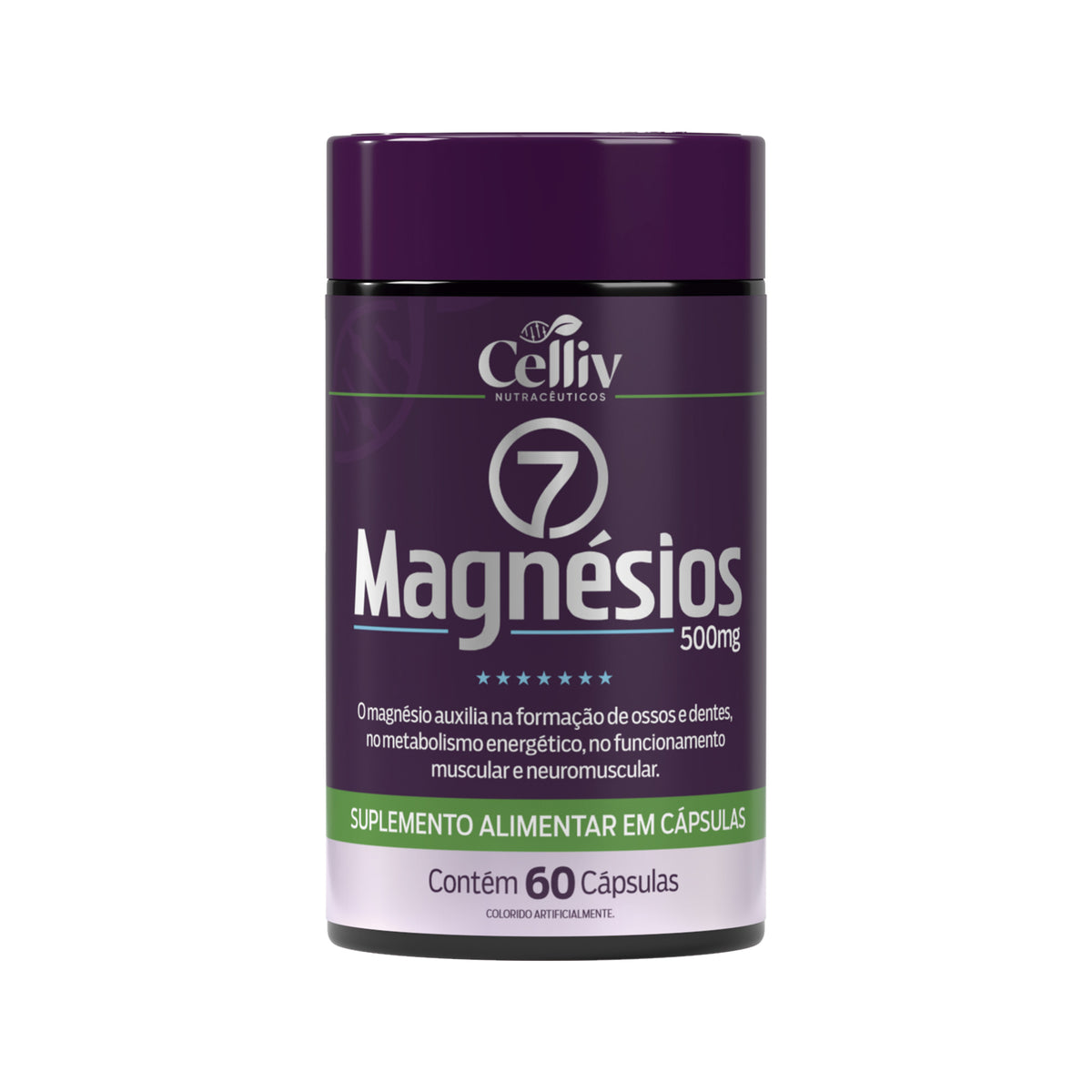 7 Magnésios Suplemento em Cápsulas | Emunora