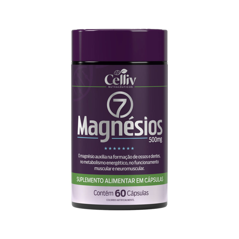 7 Magnésios Suplemento em Cápsulas | Emunora