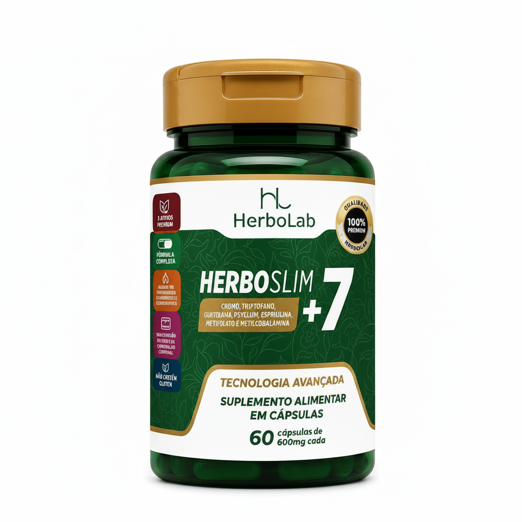 HerboSlim +7 suplemento em cápsulas | Emunora