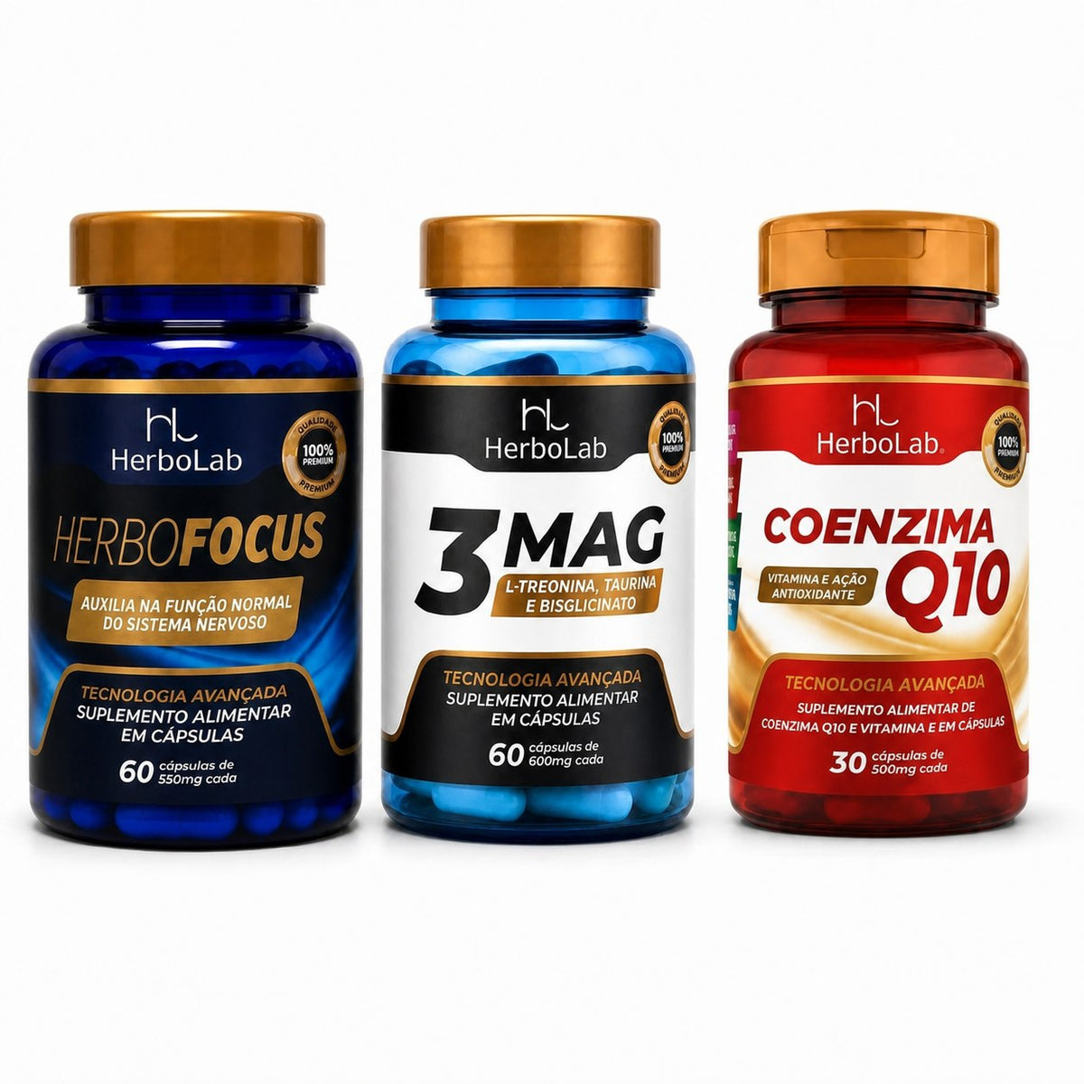 Kit Energia e Foco cápsulas | Emunora