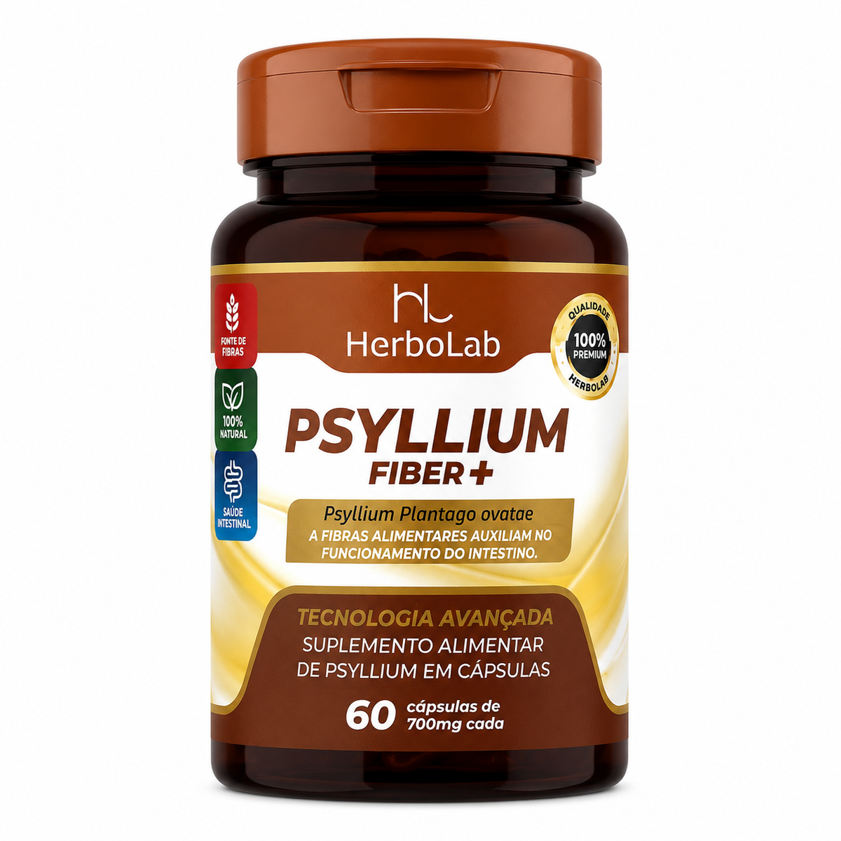 Psyllium Fiber+ Saúde Intestinal | Emunora