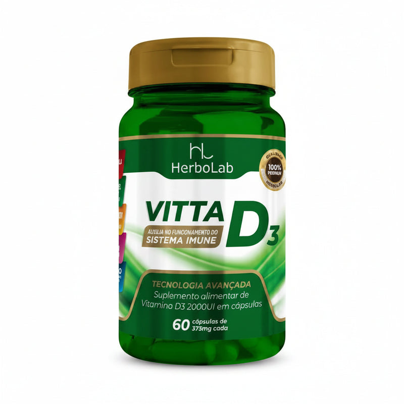 Vitta D3 2000UI 60 Cápsulas | Emunora