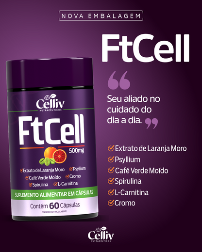FtCell Suplemento Alimentar em Cápsulas | Emunora