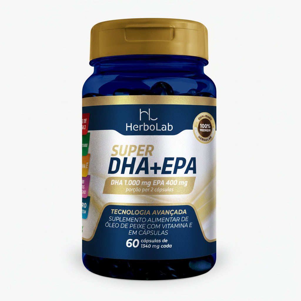 Super Ômega DHA+EPA 60 cápsulas | Emunora