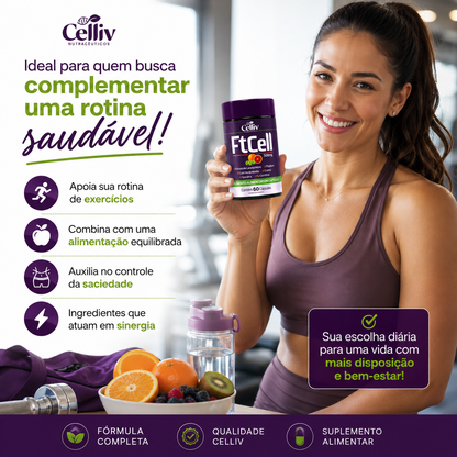 FtCell Suplemento Alimentar em Cápsulas | Emunora