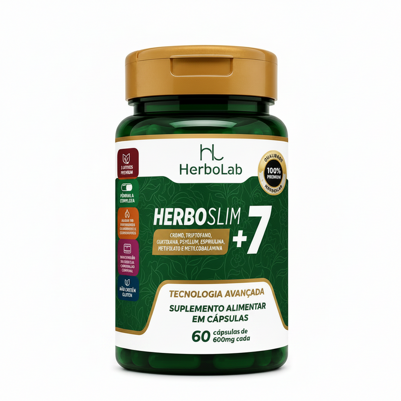 HerboSlim +7 suplemento em cápsulas | Emunora