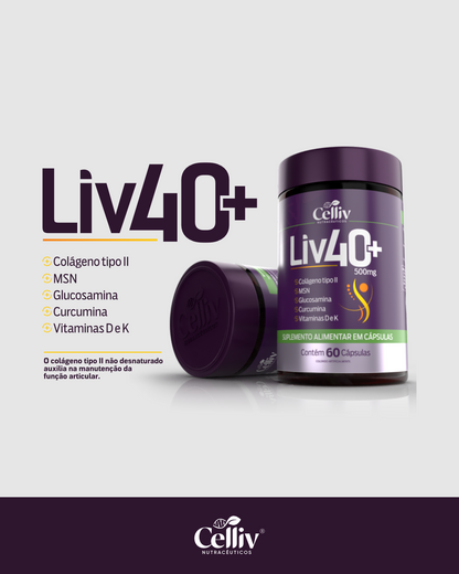 Liv40+ Suplemento para Articulações | Emunora