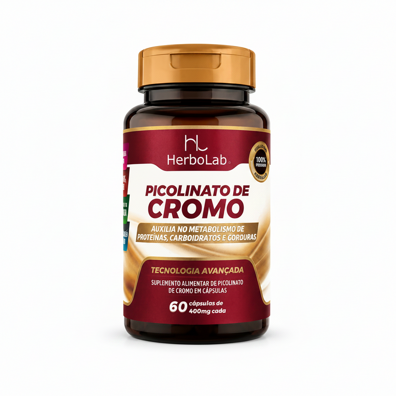 Picolinato de Cromo 60 Cápsulas | Emunora