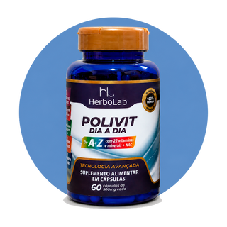Polivit Dia a Dia vitaminas e minerais | Emunora