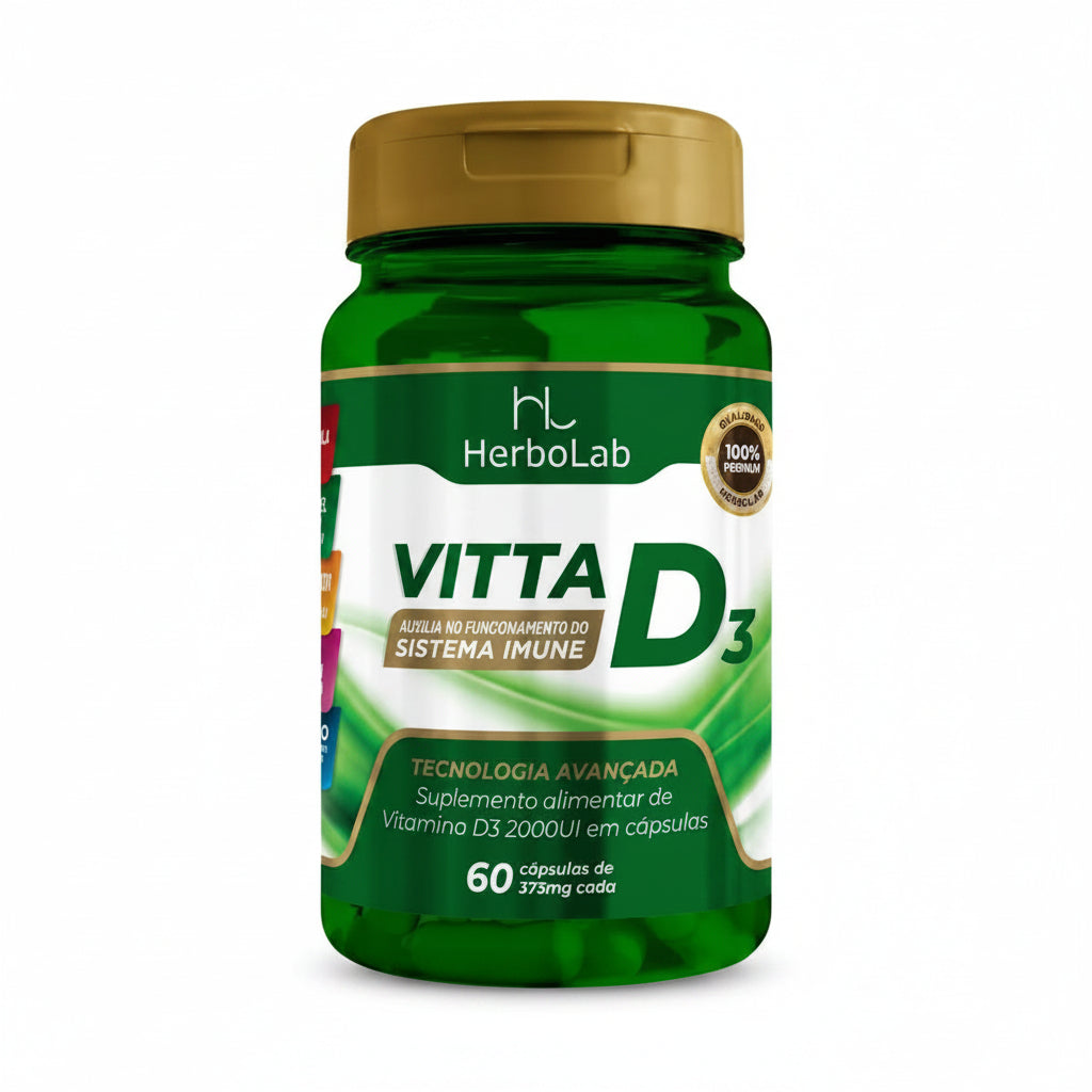 Vitta D3 2000UI 60 Cápsulas | Emunora